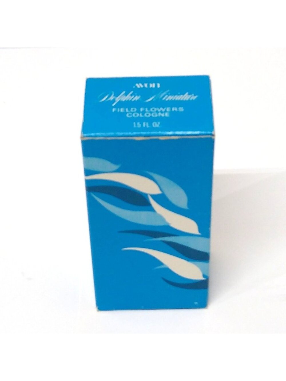 Avon Dolphin Miniature Field Flowers Cologne Decanter 1.5 Fl Oz NIB Vintage